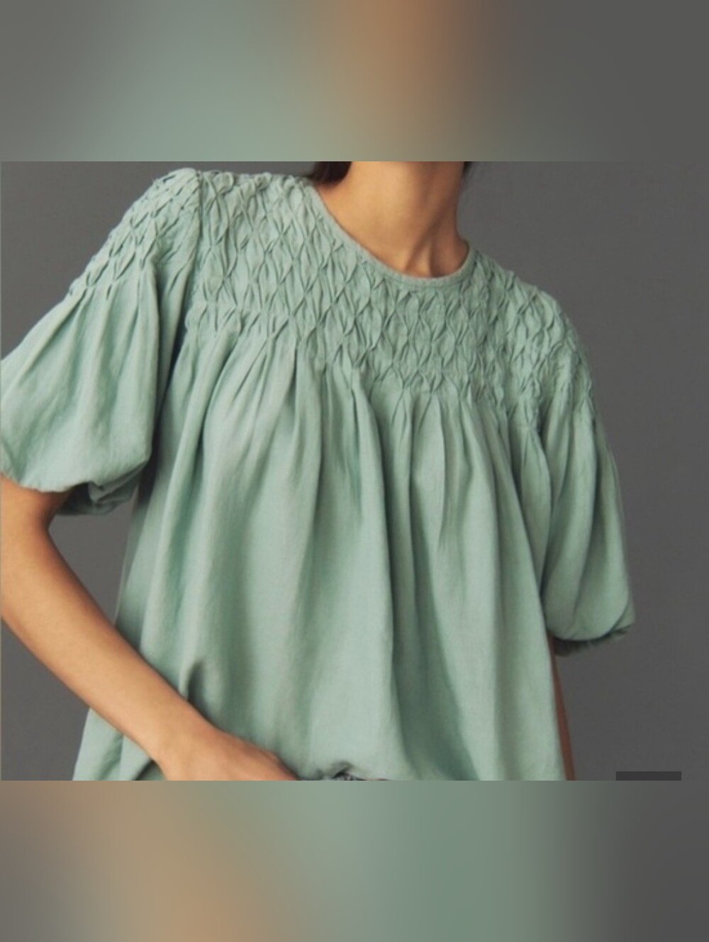 Anthropologie Liza Linen Med. Top